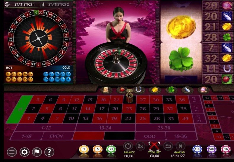 Lucky lady’s roulette