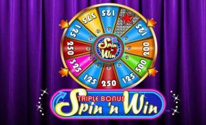 Triple Bonus Spin ‘N Win