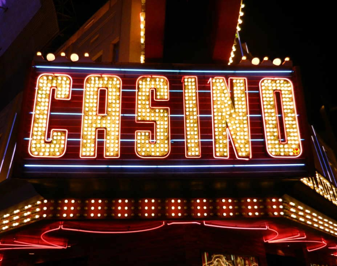 Casino verlicht logo