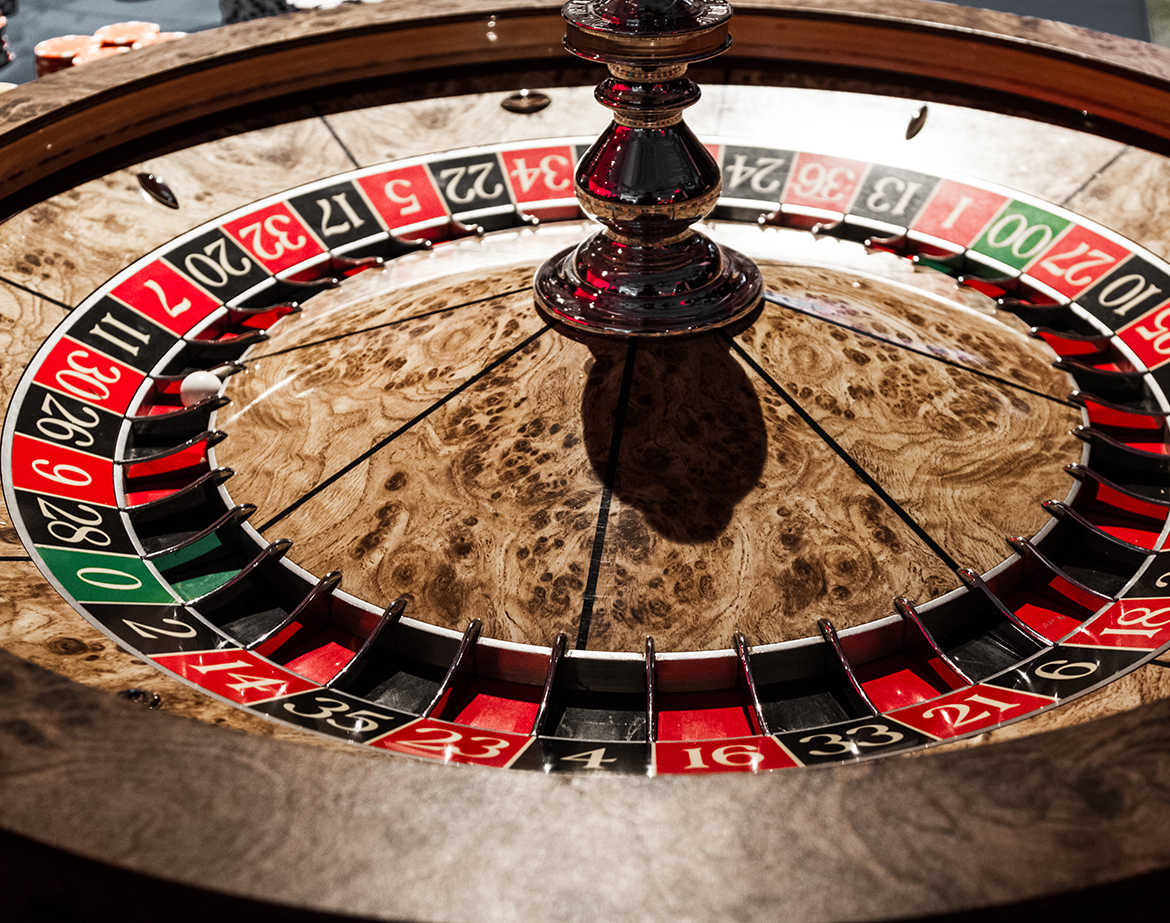 Roulette spelen hout