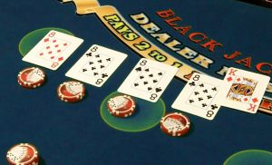 Splitsen bij online blackjack