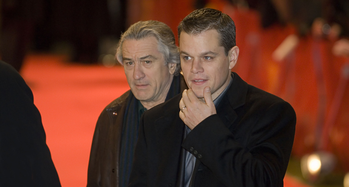 Robert de Niro en Matt Damon